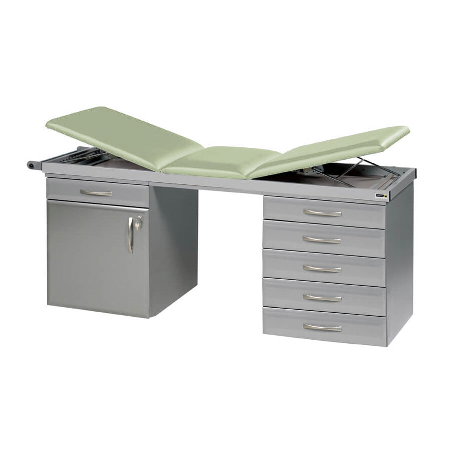 Specialist Treatment Couch with Twin Cabinet Base