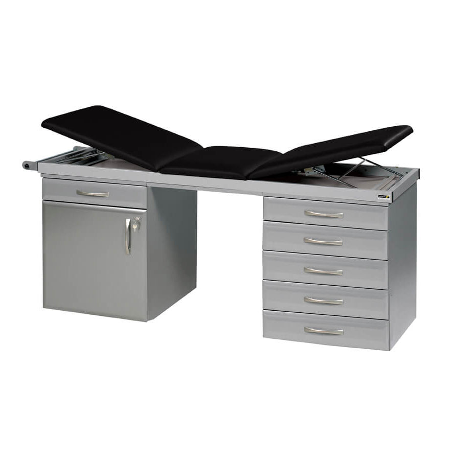 Specialist Treatment Couch with Twin Cabinet Base