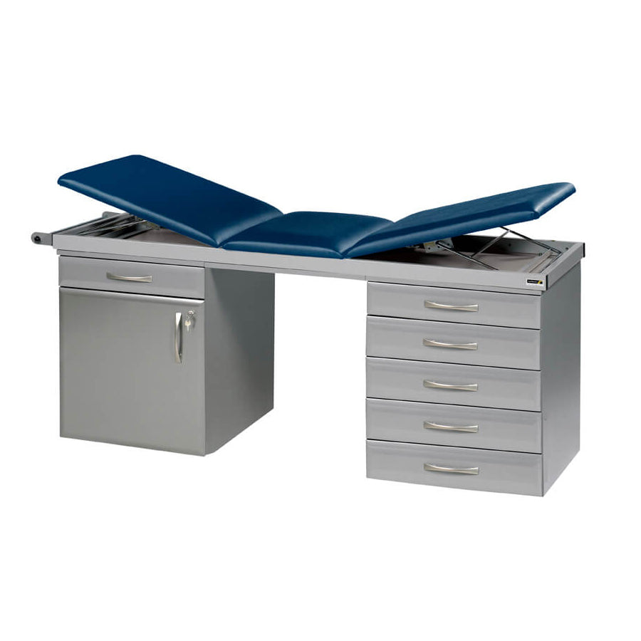 Specialist Treatment Couch with Twin Cabinet Base