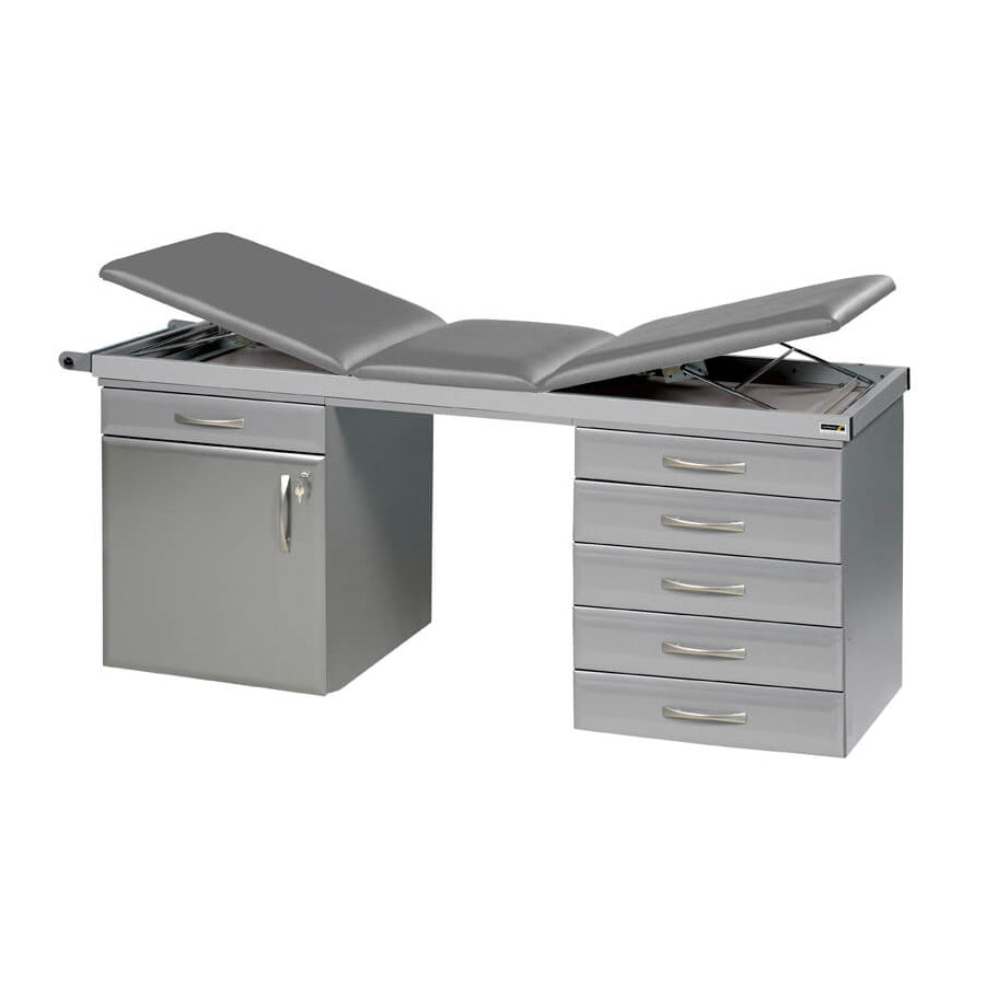 Specialist Treatment Couch with Twin Cabinet Base