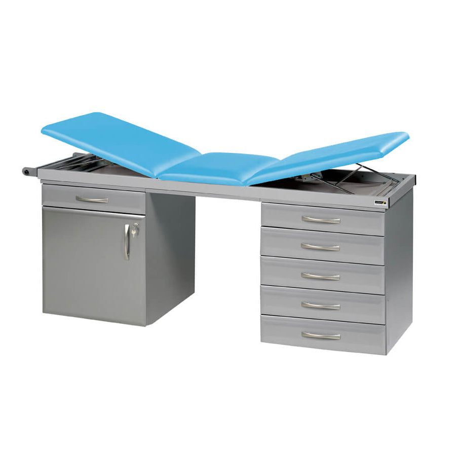Specialist Treatment Couch with Twin Cabinet Base