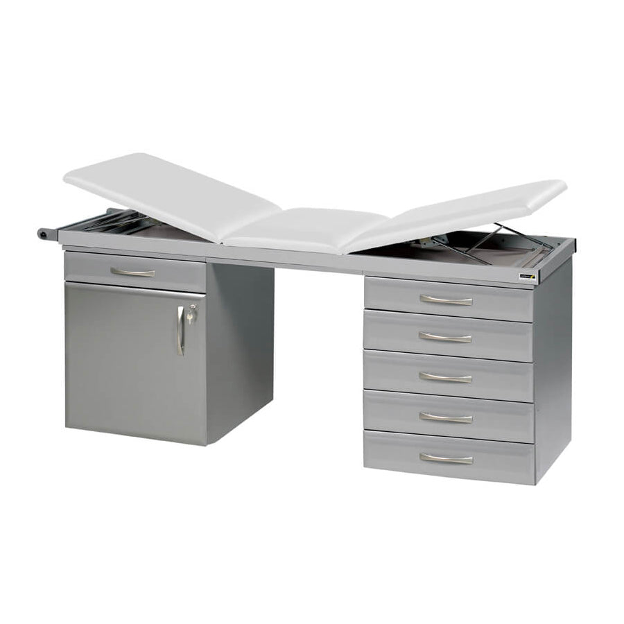 Specialist Treatment Couch with Twin Cabinet Base
