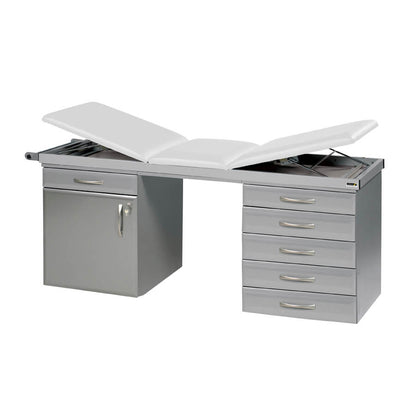 Specialist Treatment Couch with Twin Cabinet Base