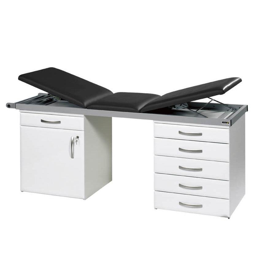 Specialist Treatment Couch with Twin Cabinet Base