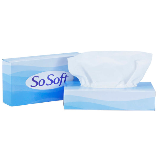 SoSoft Facial Tissues | 2Ply | Box of 100