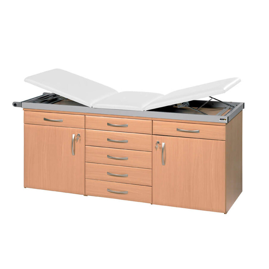 Specialist Treatment Couch with Full Cabinet Base