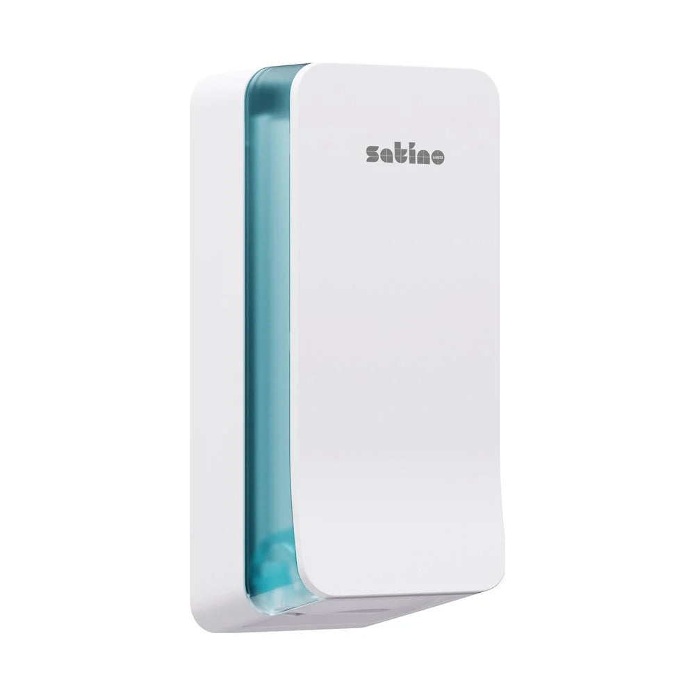 WEPA Satino Bulk Pack Toilet Paper Dispenser | White Plastic