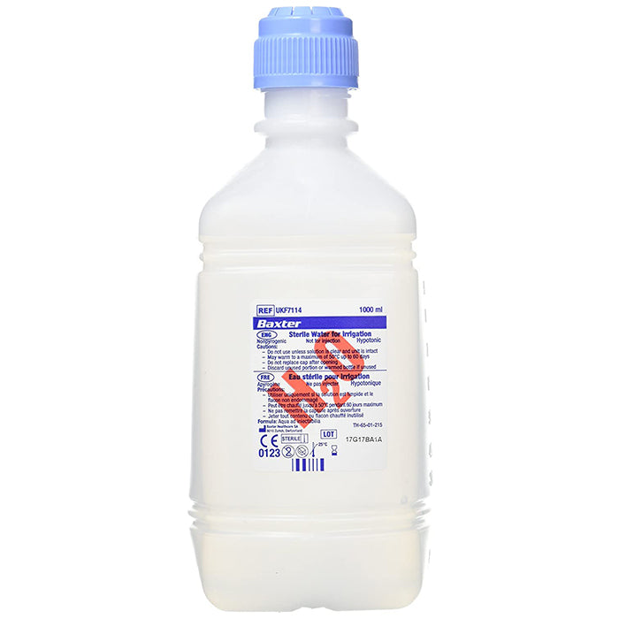 Baxter Sterile Water for Irrigation 1000ml Bottles UK Delivery