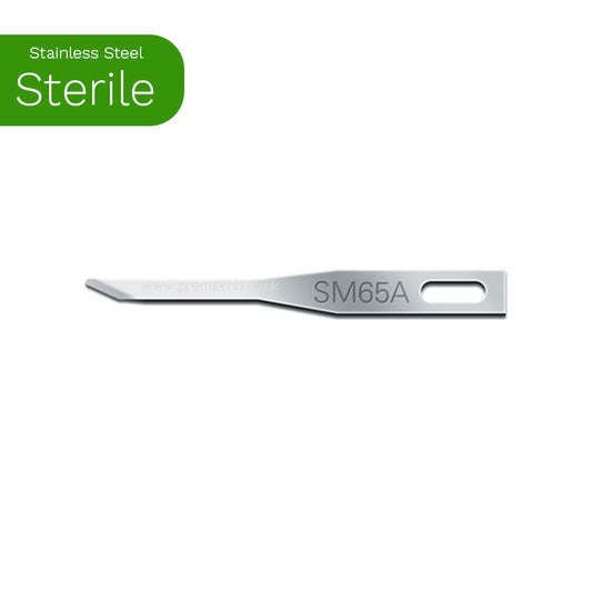 Swann Morton SM65A Sterile Stainless Steel Blades 