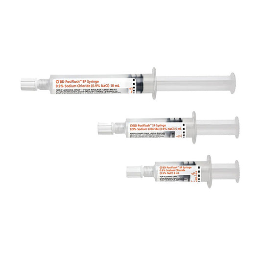 BD PosiFlush SP 5ml Pre-Filled Saline Syringe – 306574
