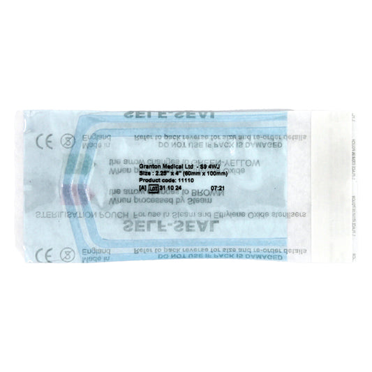 Westfield Self Seal Sterilisation Pouches | Various Sizes | Box of 200