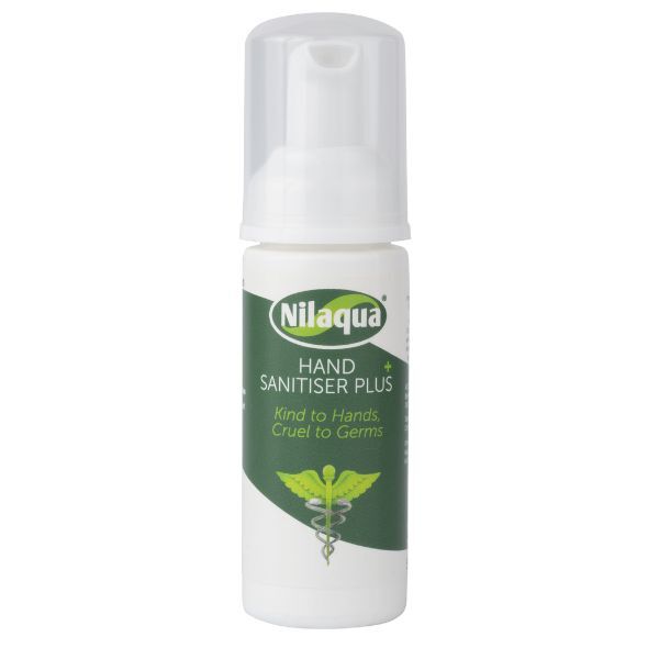 Nilaqua Alcohol Free Foaming Hand Sanitiser | 50ml | Box of 24