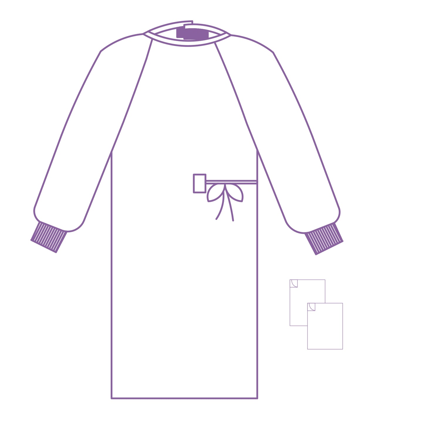 365 Lite Standard Sterile Surgical Gowns | 30 Sterile Packs