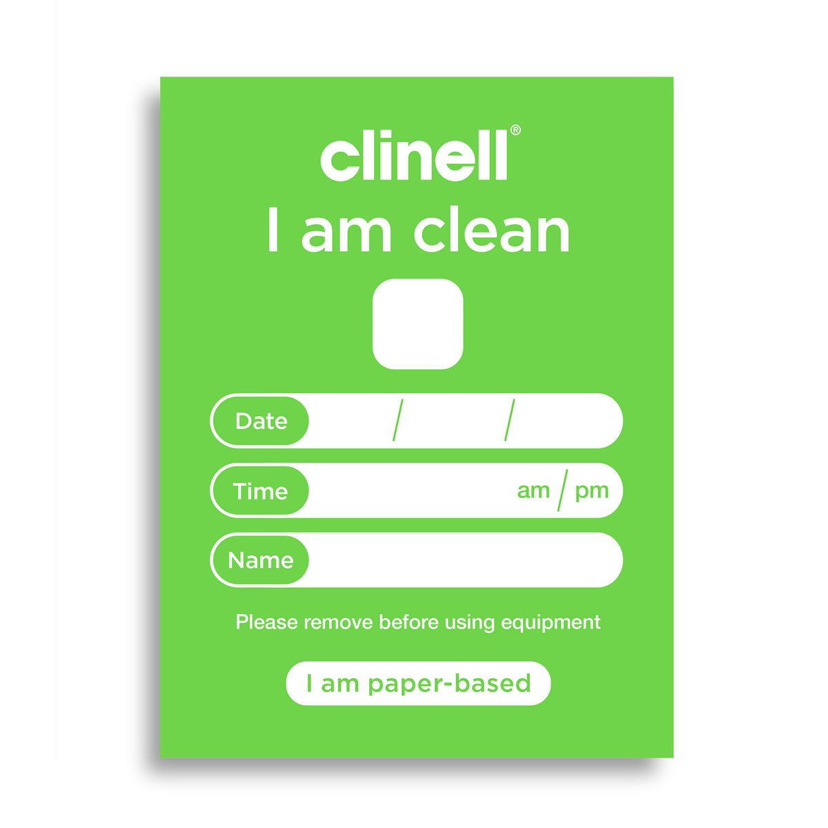 Clinell Clean Indicator Note Pads | 250 Sheets | Pack of 4