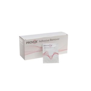 Provox Adhesive Remover Wipes (50) 8012 outer box with inner sachet.
