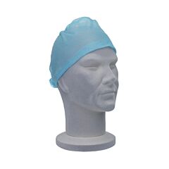 Premier Theatre Cap with Ties | Blue | Pack of 100