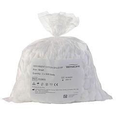 bag of 500 white cotton wool balls