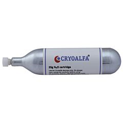 CryoAlfa N2O Cartridge with Valve 25g