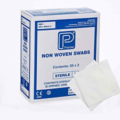 Premier Non Woven 4ply Sterile Swabs 10cm x 10cm