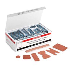 Steroplast Premium Elastic Fabric Plasters | Assorted 7 | Box of 100