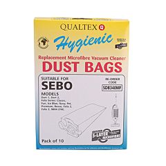Qualtex Hoover Bags For Sebo Dart/Felix Series