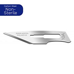 Swann Morton Carbon Steel Non-Sterile No. 10A Blades