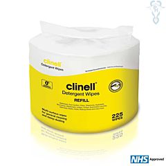 Clinell Detergent Bucket Refill Wipes (260)