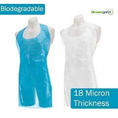 Greengard Biodegradable Plastic Aprons 