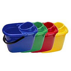 Great British Bucket & Wringer | 14-Litre | Various Hygiene Colours