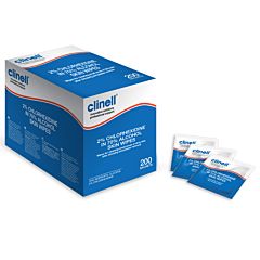 Clinell 2% Chlorhexidine in 70% Alcohol Skin Wipes (200) 