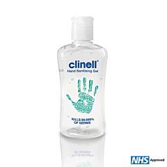Clinell Hand Sanitising Gel (50ml) CHSG50 flip-top bottle.