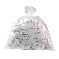 Vernacare Large Cotton Wool Balls (250) 01960