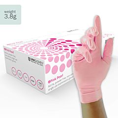 Unigloves Pink Pearl Nitrile Powder Free Gloves (100)