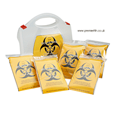 Steroplast Bio Hazard Clean Up Pack.