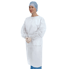 Premier Examination Gown Long Sleeve Elasticated Cuff (50)
