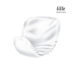 A white lille suprem for men incontinence pad.