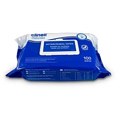 Clinell Antimicrobial Hand & Surface Wipes RAW100