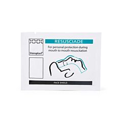 Steroplast Mouth-to-mouth Resuscitation CPR Face Shield | Individual Foil Pack