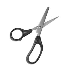 Medisnip First Aid Scissors | 5" (12.7cm) Stainless Steel | Plastic Handle | Blunt/Sharp