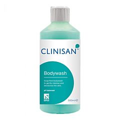 500ml bottle of clinisan body wash. 