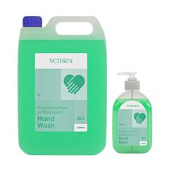 SENSES GREEN BACTERICIDAL HAND SOAP BOTTLES