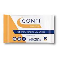 Conti Standard Patient Dry Cleansing Wipes (100) CBW110
