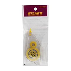 Individually wrapped wizard correction roller. 