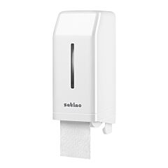 WEPA Satino System Twin Toilet Paper Dispenser
